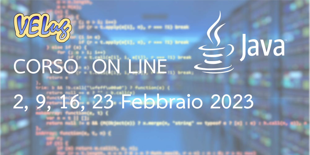 Corso On-Line Java VELug
